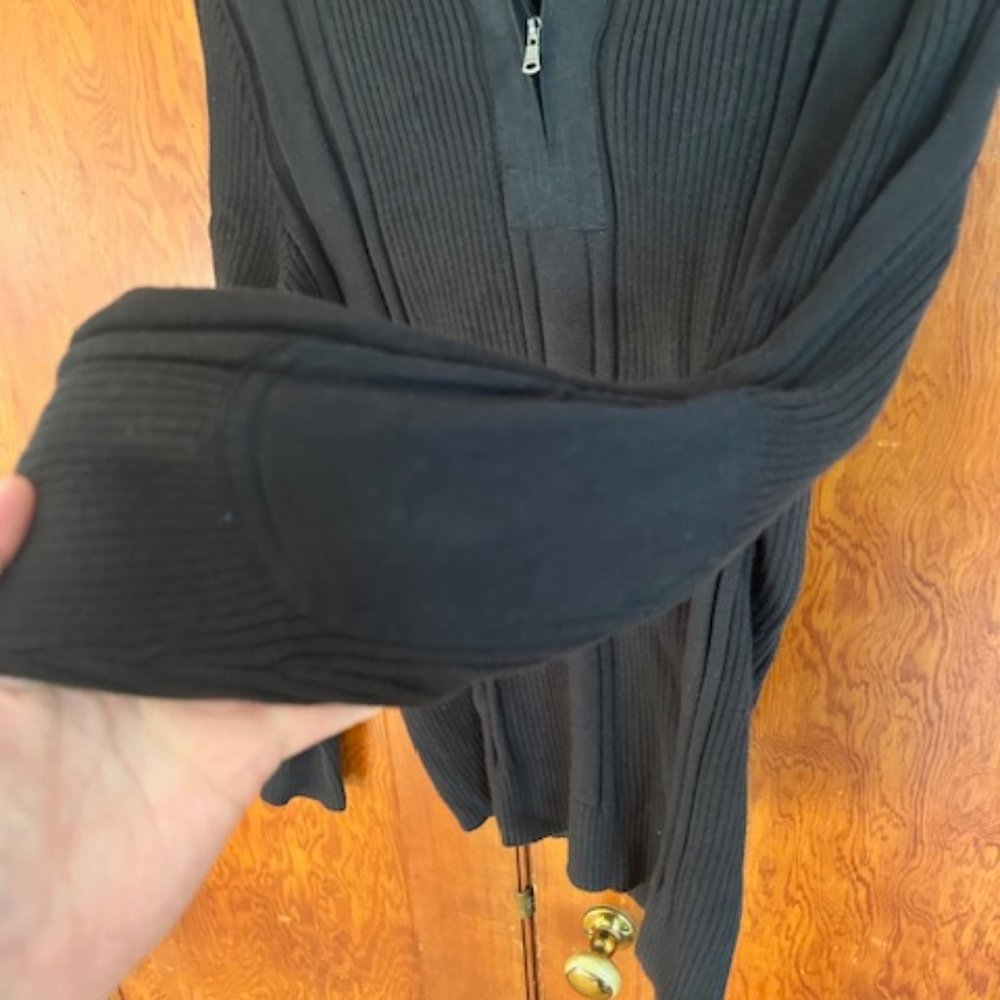 Express Quarter-Zip Ribbed Sweater - Picture 5 of 11